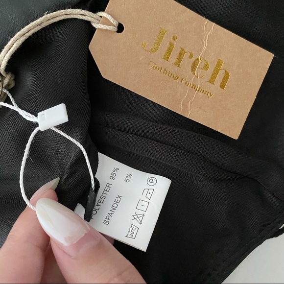 Dolls Kill Jireh Leather Bralette Mini Tank - Picture 3 of 3